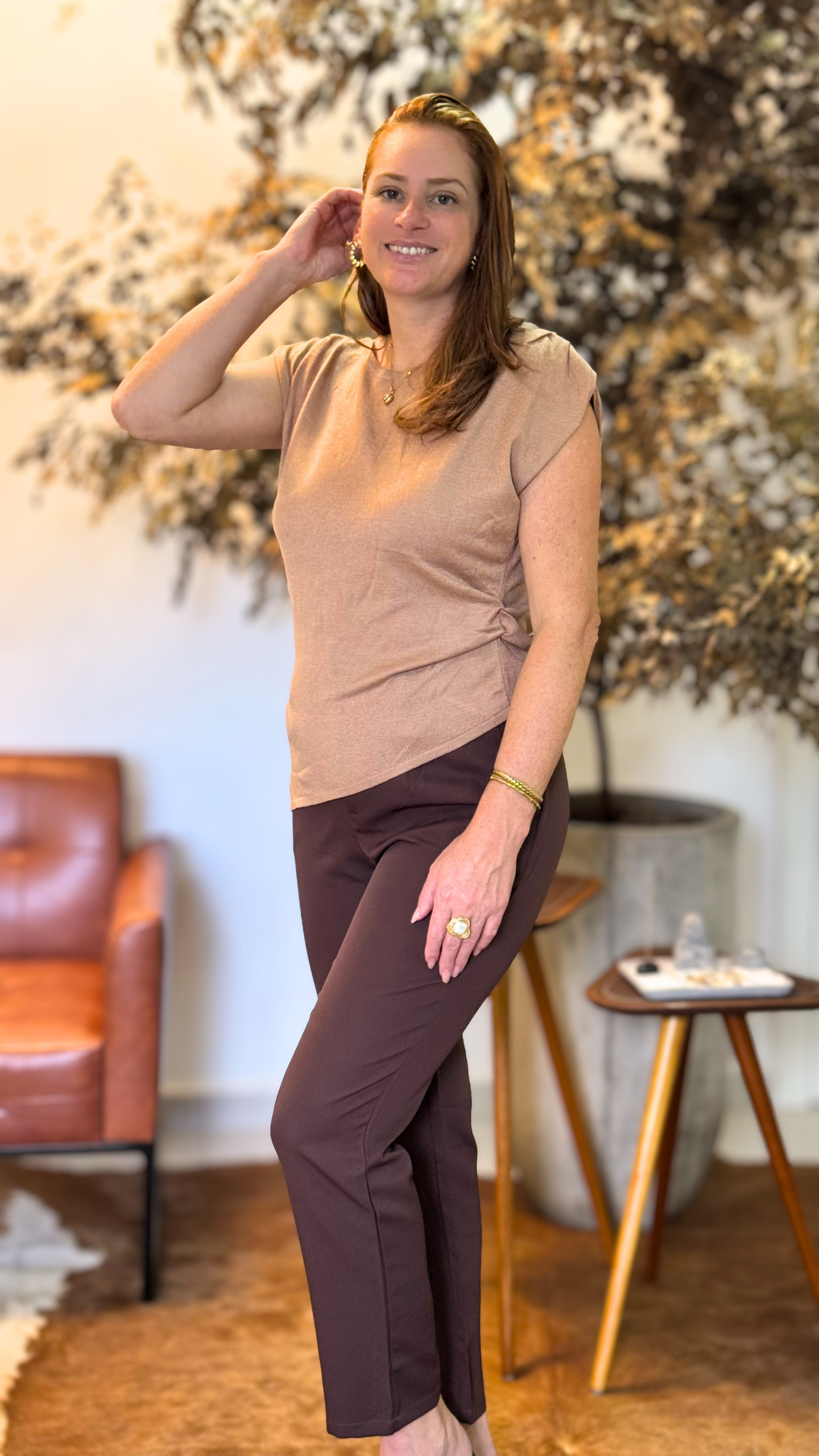 Blusa Tricomodal Assimétrica — foto 2